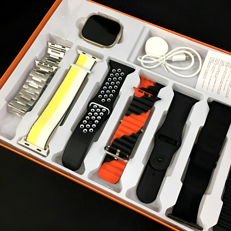 7-in-1-ultra-2-01-big-infinite-display-smart-watch-with-7-straps-innnovative-gadgets