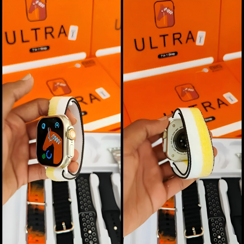 7-in-1-ultra-2-01-big-infinite-display-smart-watch-with-7-straps-innnovative-gadgets